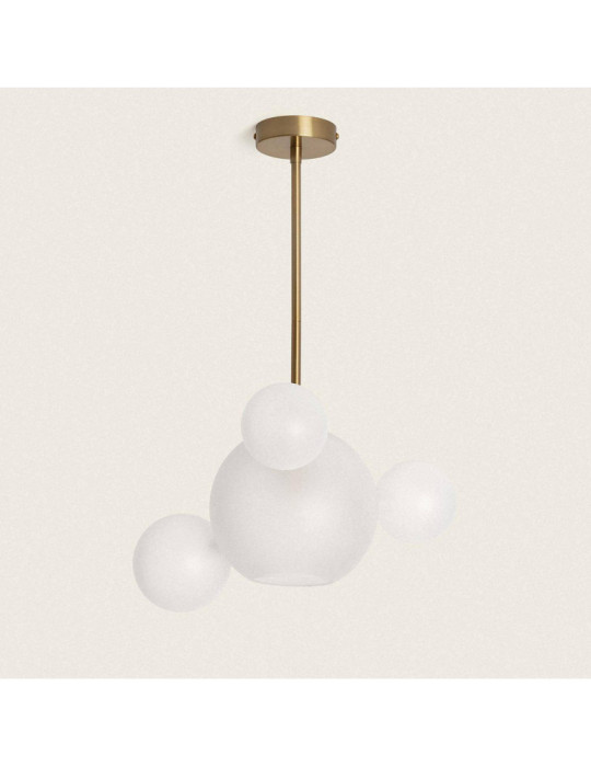 Suspension Métal et Verre Ludmila