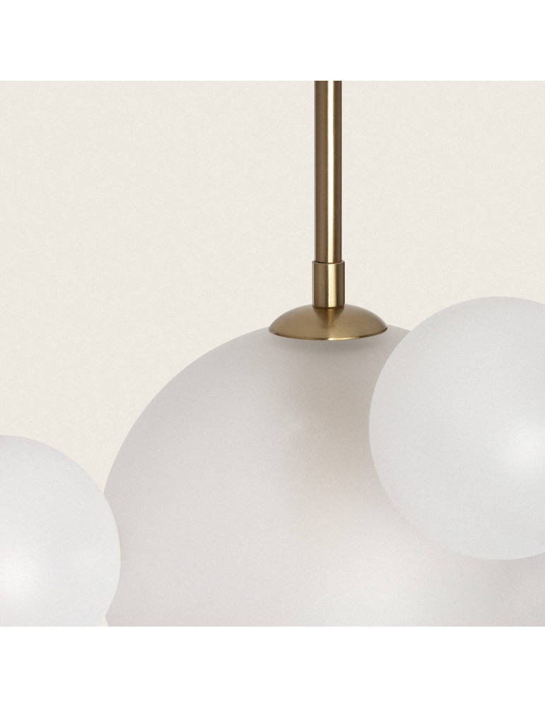 Suspension Métal et Verre Ludmila