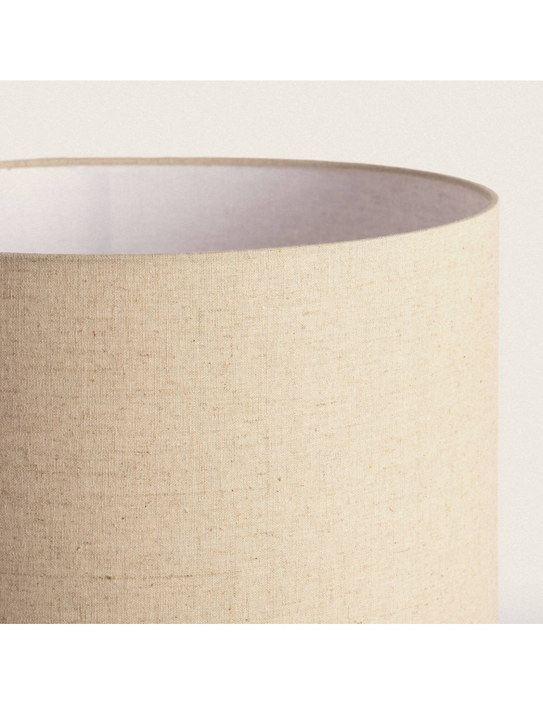 Lampe à Poser Tissu et Verre Marseille