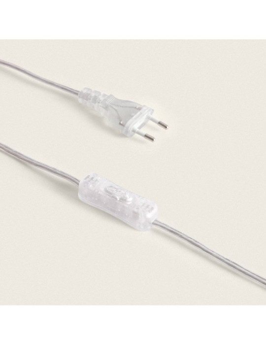 Lampe à Poser Tissu et Verre Marseille