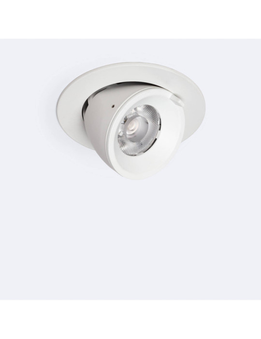 Downlight LED 15W Rond Orientable OSRAM CCT 120 lm/W LIFUD Coupe Ø 100 mm