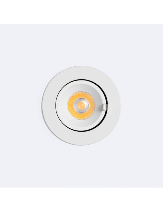 Downlight LED 15W Rond Orientable OSRAM CCT 120 lm/W LIFUD Coupe Ø 100 mm