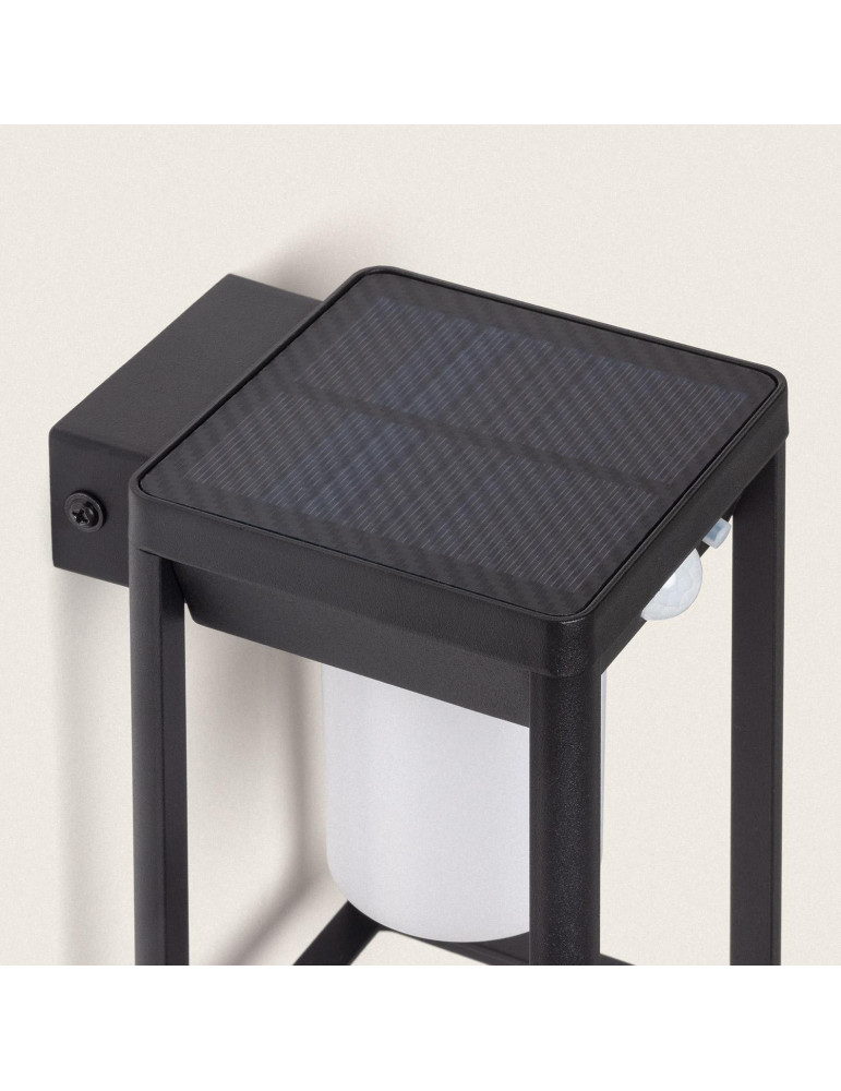 Applique Murale Extérieur Solaire LED 2.5W Aluminium avec Détecteur de Mouvement Devah