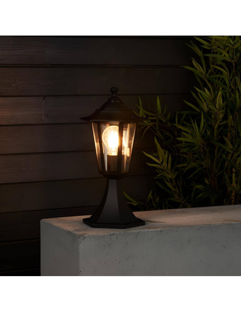 Balise Muret Extérieure E27 Aluminium 36 cm Crown