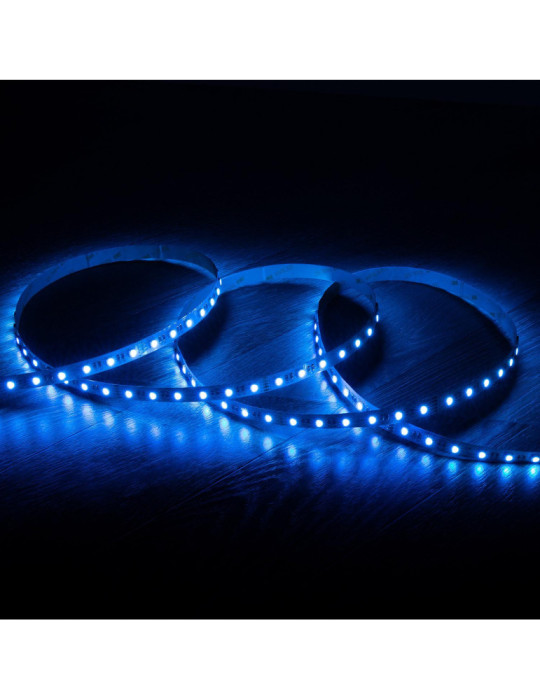 Ruban LED RGBW 24V DC SMD5050 60LED/m 5m IP20 Largeur 12mm Coupe 10cm