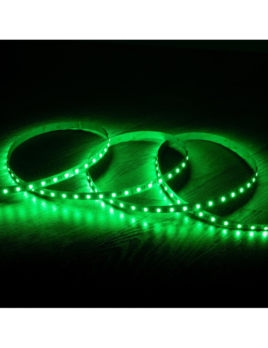 Ruban LED RGBW 24V DC SMD5050 60LED/m 5m IP20 Largeur 12mm Coupe 10cm