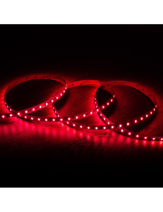 Ruban LED RGBW 24V DC SMD5050 60LED/m 5m IP20 Largeur 12mm Coupe 10cm