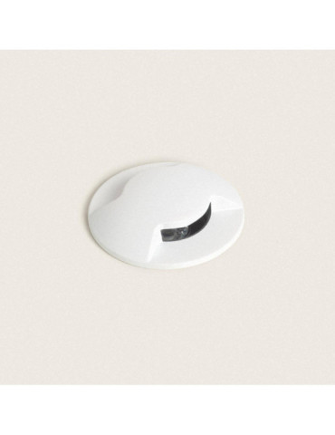 Balise Extérieure LED 3W Encastrable au Sol Letso 2L Blanche