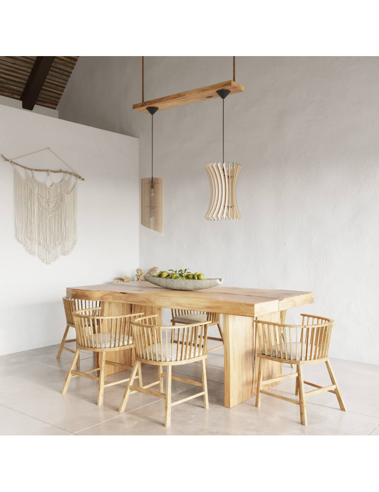 Suspension Bois Oriana SOLLUX