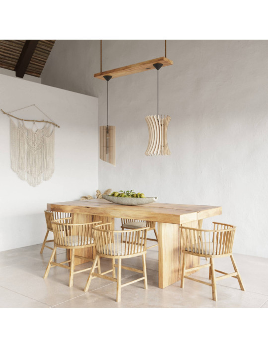 Suspension Bois Oriana SOLLUX