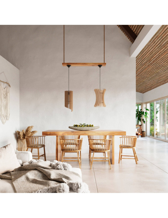 Suspension Bois Oriana SOLLUX