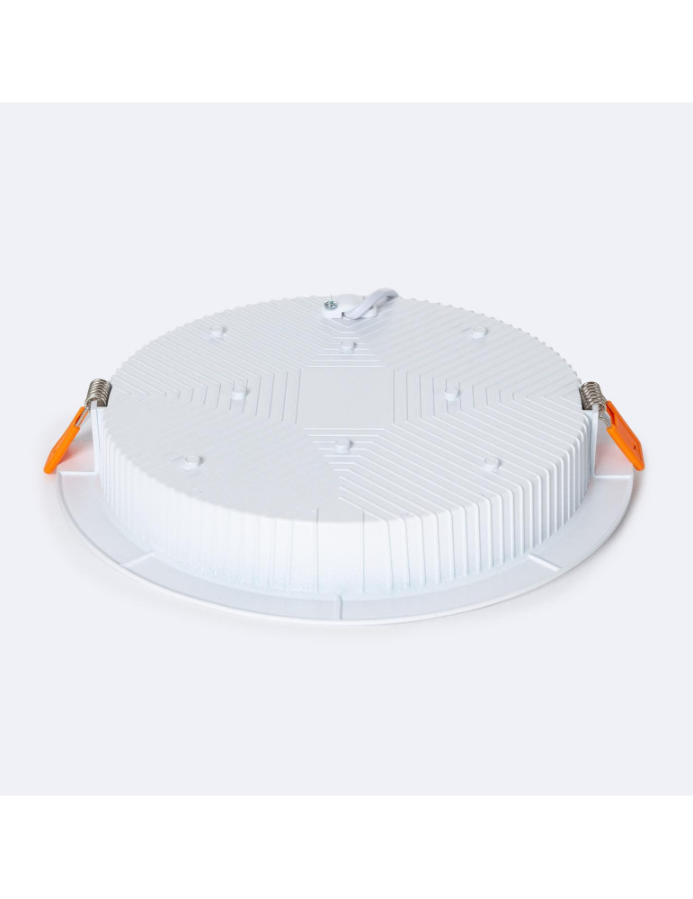 Downlight LED 30W Rond OSRAM Aero 110 lm/W LIFUD Coupe Ø 200 mm