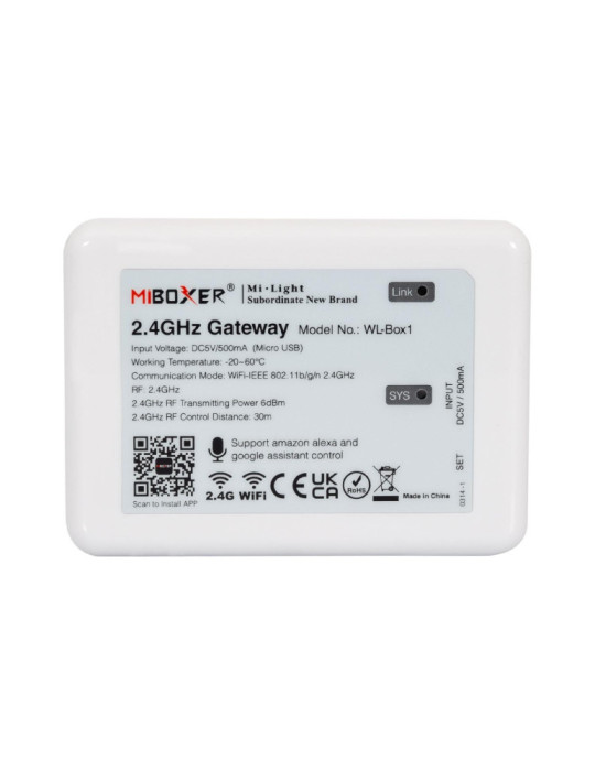Gateway WiFi MiBoxer 2.4GHz WL-box1