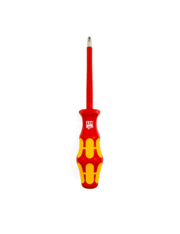 Tournevis Isolant Pointe Philips/Plat PH/S1 Spécial Différentiels et Disjoncteurs VDE 1000V GEF