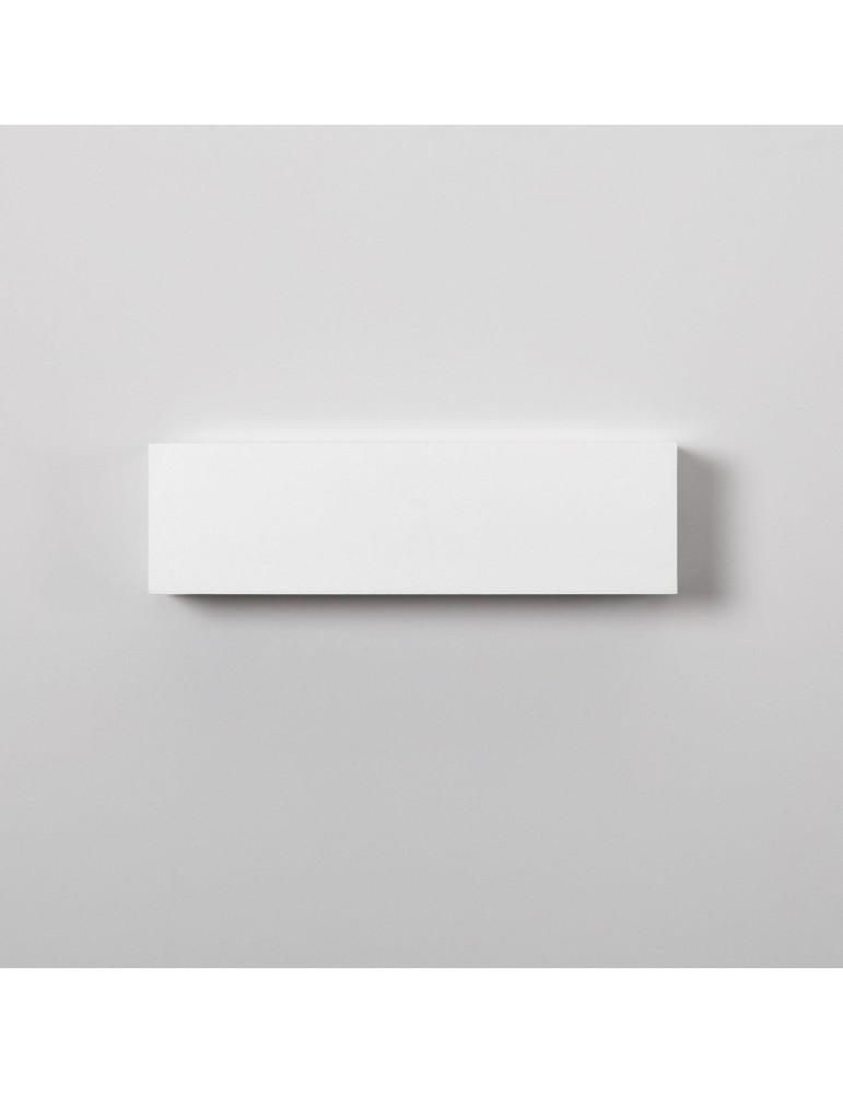 Applique Murale LED Extérieure Lena 10W Éclairage Double Face Rectangulaire Blanche