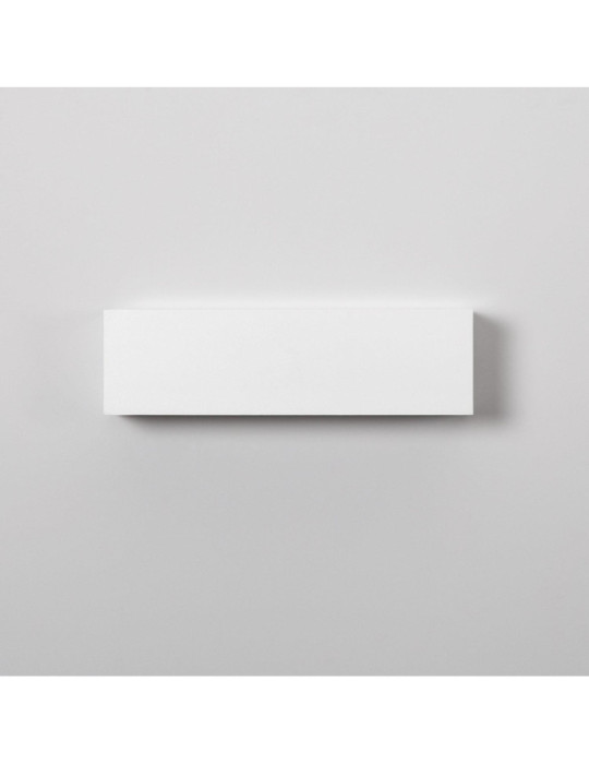 Applique Murale LED Extérieure Lena 10W Éclairage Double Face Rectangulaire Blanche