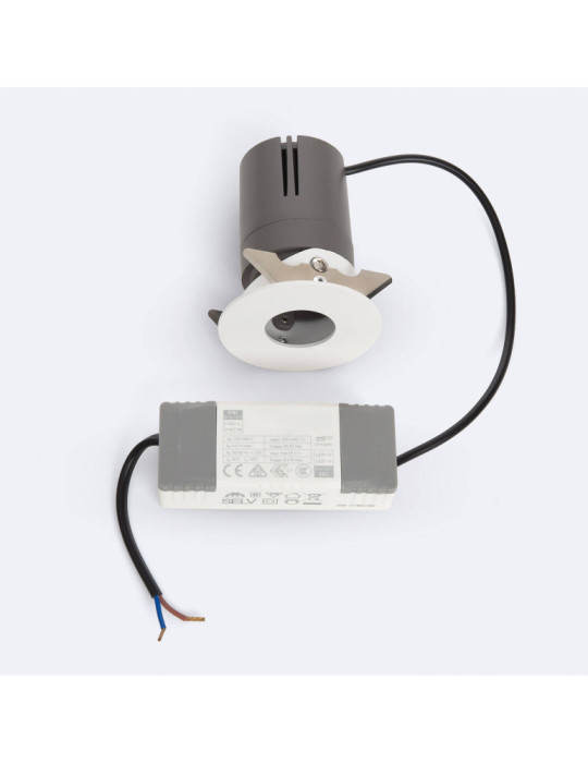 Spot Downlight LED 9W Conique Modulaire Store Coupe Ø 55 mm