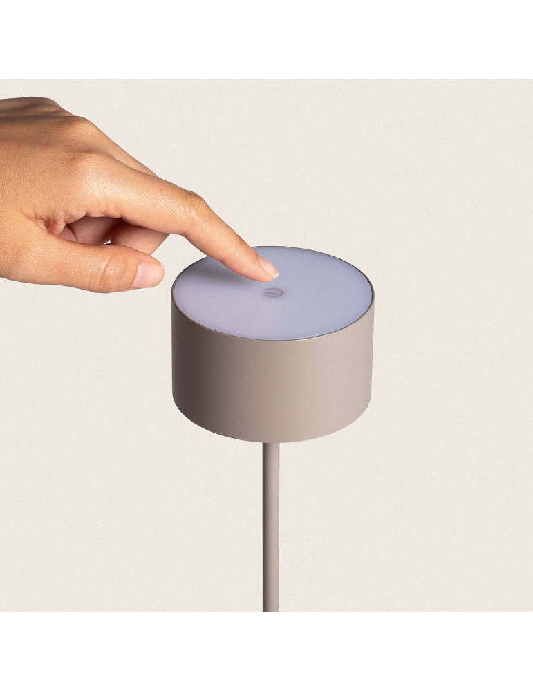 Lampe à Poser LED 2W Portable avec Batterie USB Rechargeable Mounka Round.