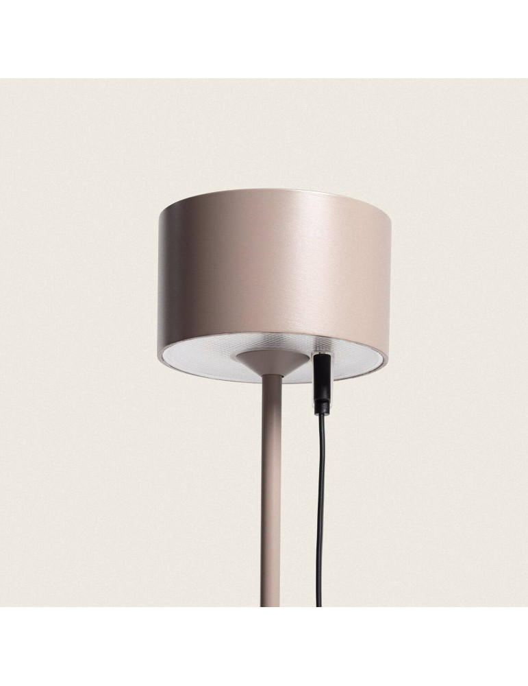 Lampe à Poser LED 2W Portable avec Batterie USB Rechargeable Mounka Round.