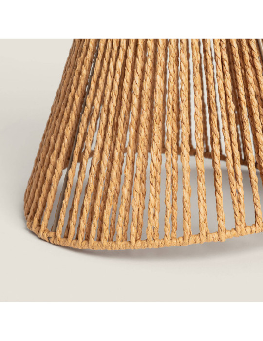 Abat-jour Suspension Papier Tressé Mikah