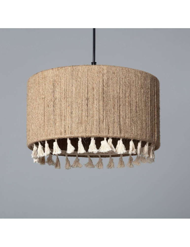 Suspension Métal et Corde Naturelle Acoma Suspension Métal et Corde Naturelle Acoma