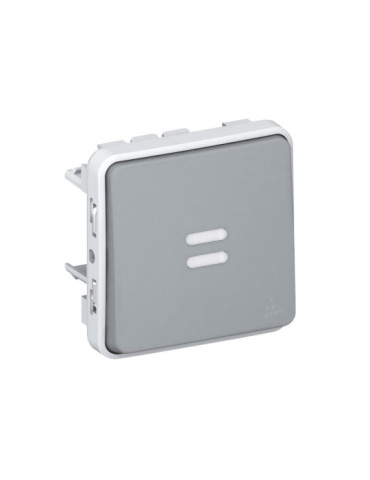 Bouton-Poussoir NO Lumineux Composable Plexo LEGRAND 069542
