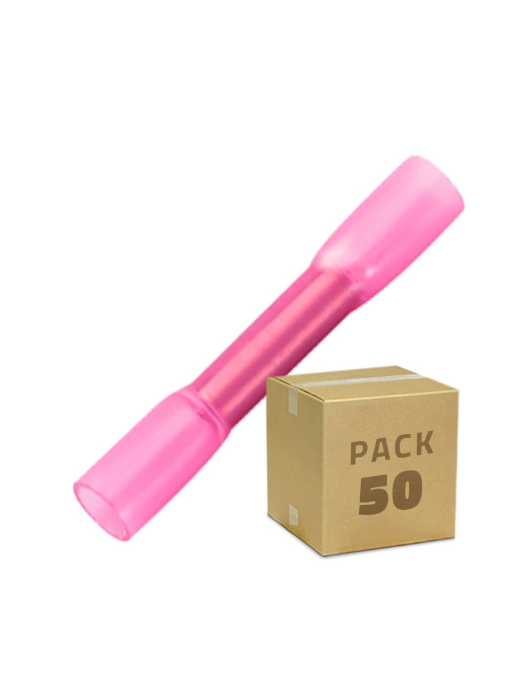 Pack 50 Unités Cosse de Connexion Thermorétractable BHT 1