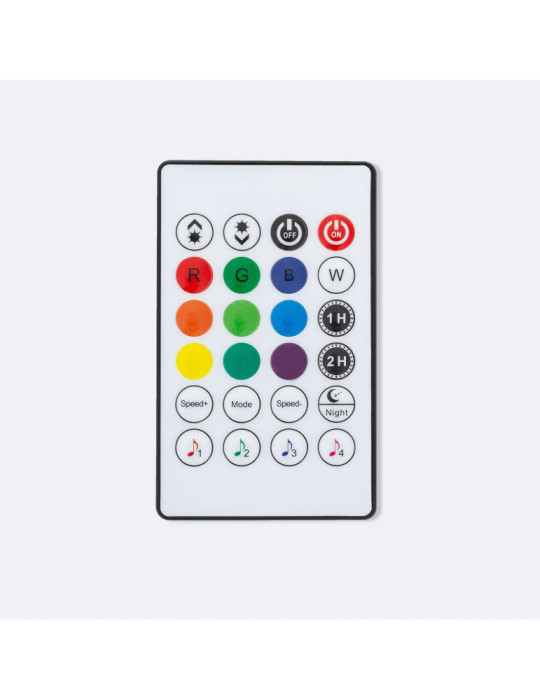 Kit Néon RGBIC Digital SPI 24V DC 60 LED/m 5m IP65 avec Alimentation et Contrôleur Inclus