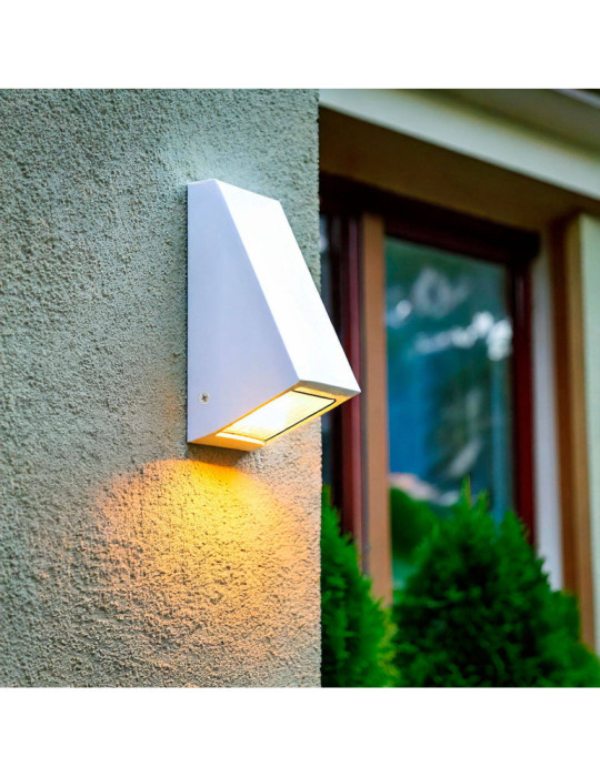 Applique Extérieur Métal et Verre Ruzafa