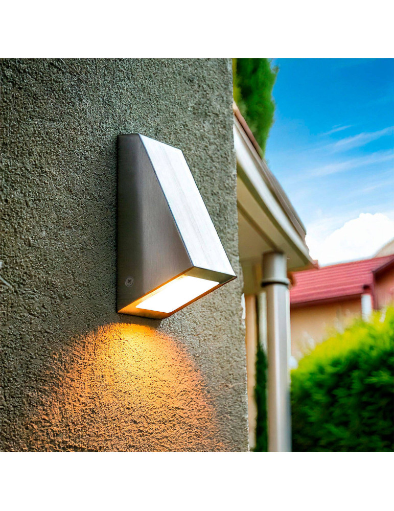 Applique Extérieur Métal et Verre Ruzafa