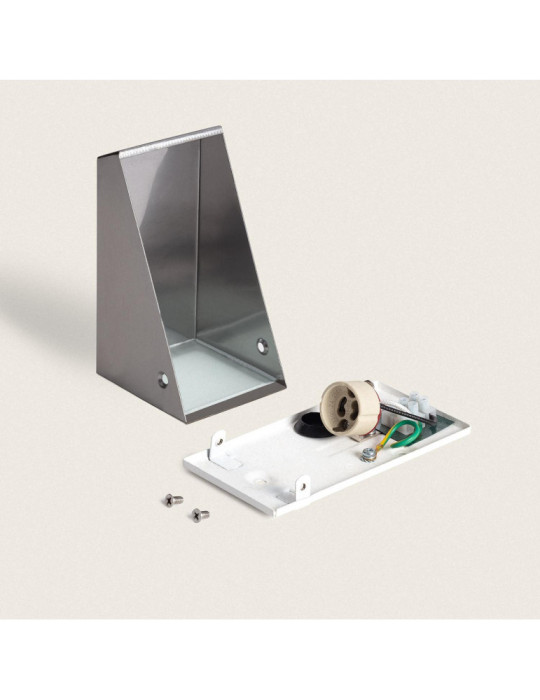 Applique Extérieur Métal et Verre Ruzafa