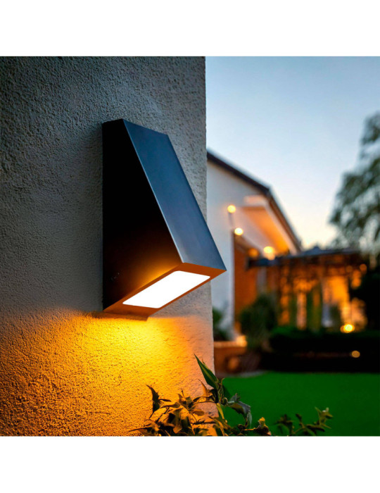 Applique Extérieur Métal et Verre Ruzafa