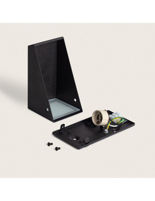 Applique Extérieur Métal et Verre Ruzafa