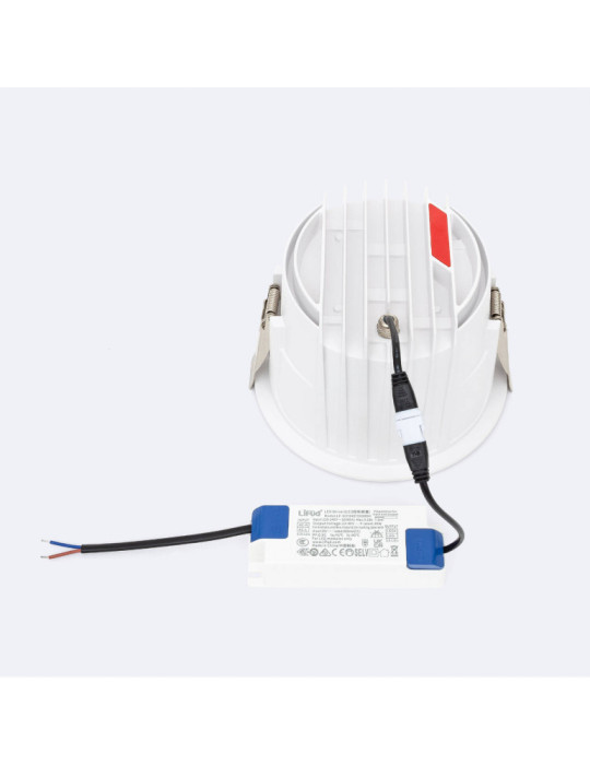 Downlight LED 36W Rond HOTEL CRI90 Coupe Ø 145 mm LIFUD