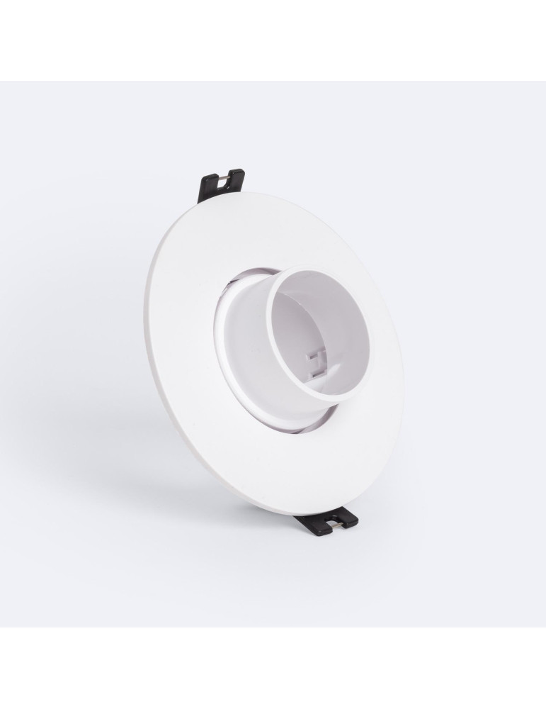 Collerette Downlight Conique Orientable Faible UGR pour Ampoule LED GU10 / GU5.3 Coupe Ø75 mm Suefix Collerette Downlight Conique Orientable Faible UGR pour Ampoule LED GU10 / GU5.3 Coupe Ø75 mm Suefix