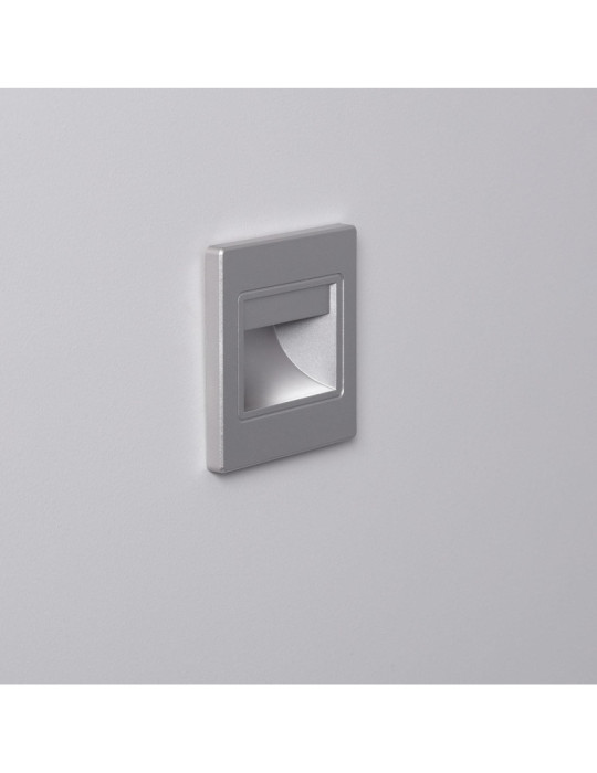 Balise LED Extérieure 1.5W Encastrable au Mur Randy Grise