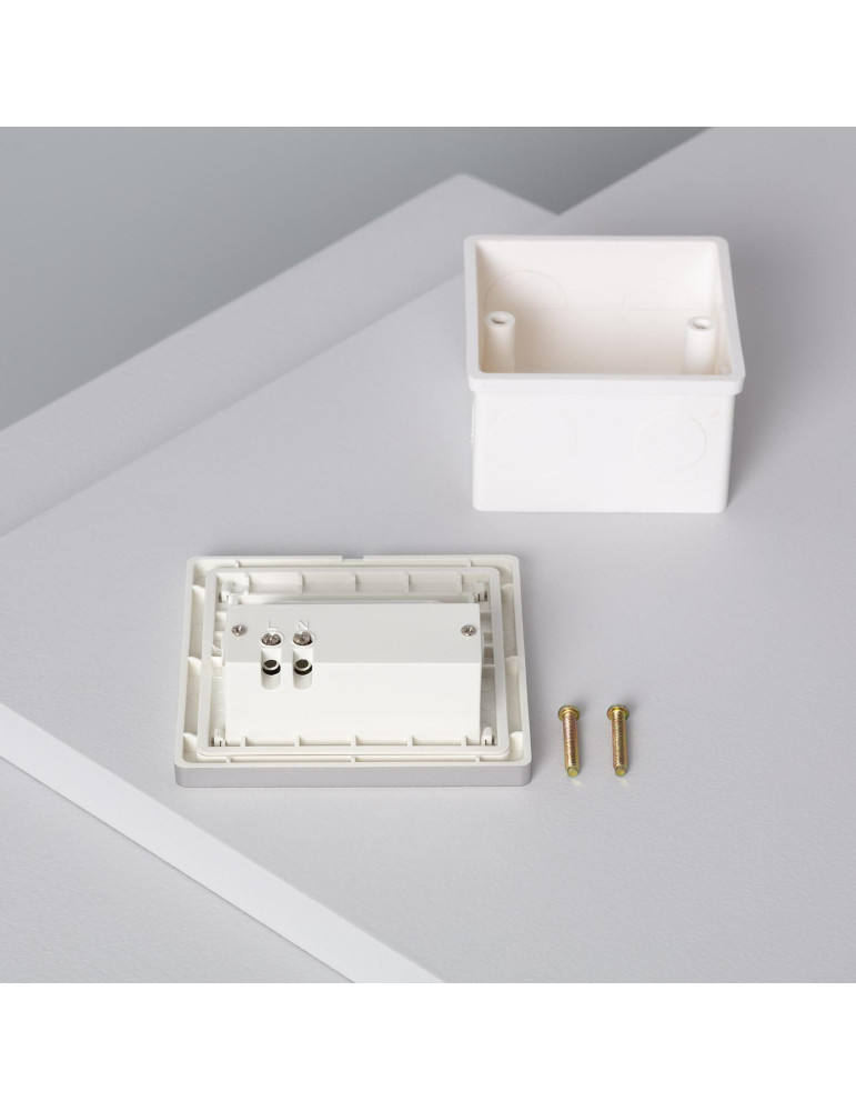 Balise LED Extérieure 1.5W Encastrable au Mur Randy Grise