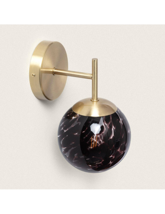 Lampe Murale Métal et Verre Pardo