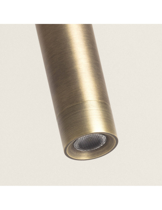 Lampe Murale LED 2.5W Carrée Aluminium avec Port USB Gazny