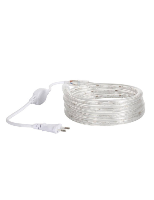 Gaine LED Ronde 220V AC 36 LED/m Blanc Chaud IP65 sur Mesure Coupe Tous les 100cm