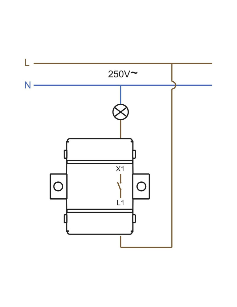 Interrupteur Simple IP54