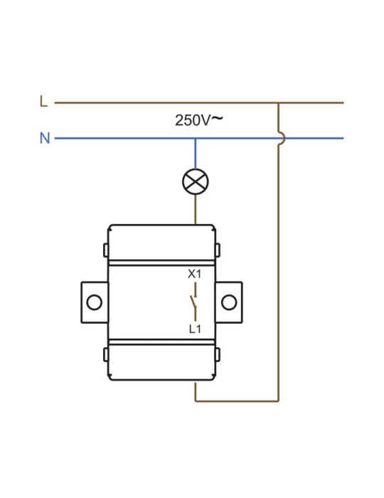 Interrupteur Simple IP54