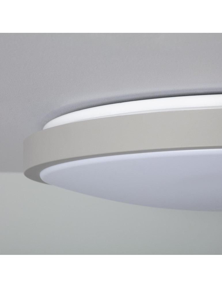 Plafonnier LED Rond Métal 24W CCT Sélectionnable Bari Ø500 mm