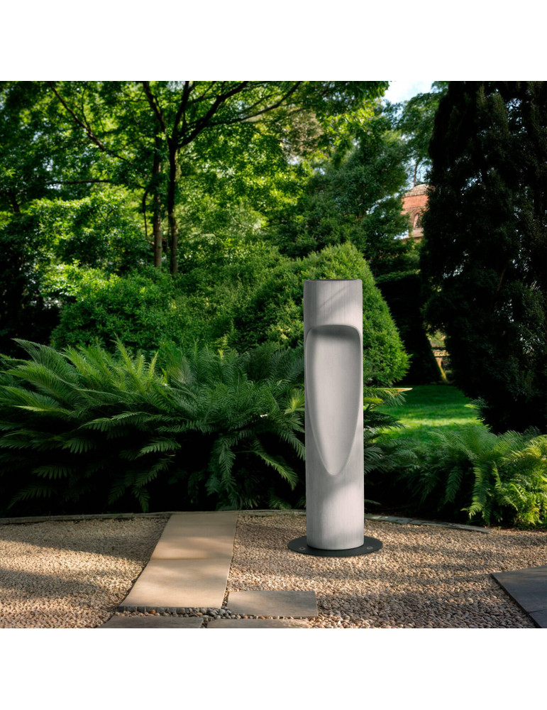 Balise Extérieure LED Dimmable 4.5W Ciment Tervin 50 cm