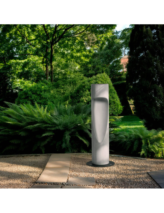 Balise Extérieure LED Dimmable 4.5W Ciment Tervin 50 cm