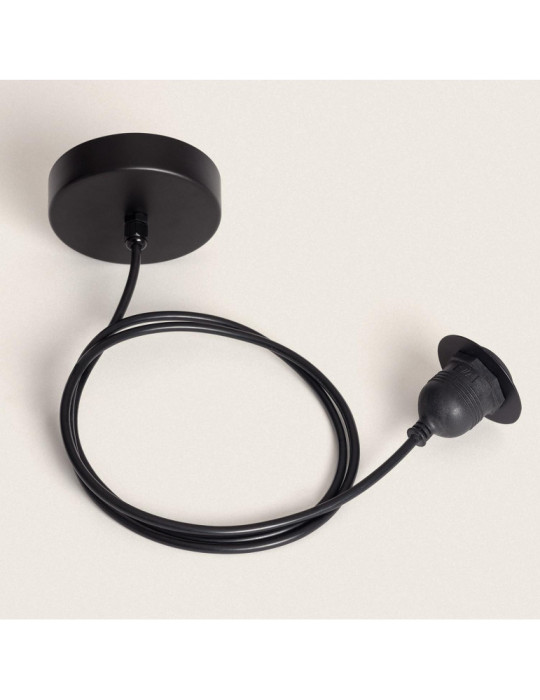 Support à Douille pour Suspension Extérieure avec Câble PVC