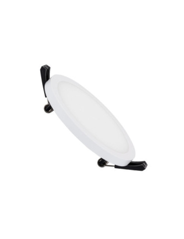 Dalle LED 8W Ronde High Lumen Coupe Ø 75mm