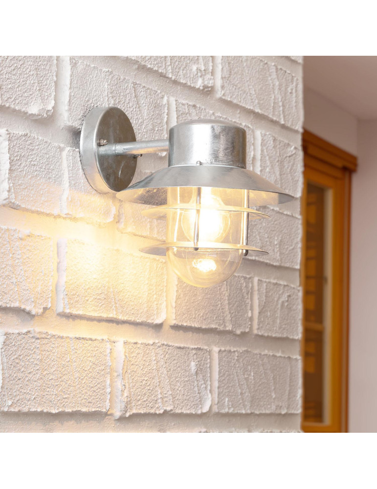 Applique Murale Extérieure Acier Galvanisé Coastal Stage