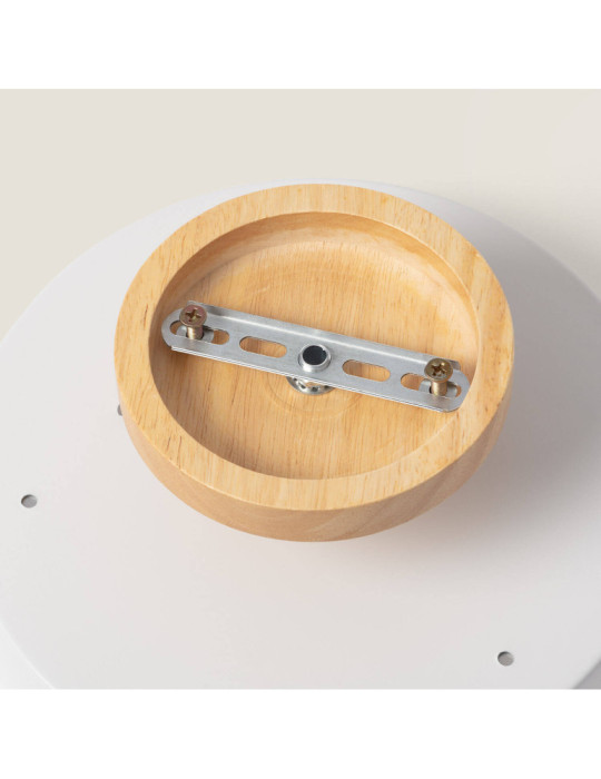 Plafonnier LED Bois et Métal 12W CCT Sélectionnable Whisty