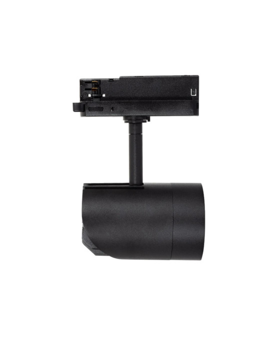 Spot LED sur Rail Triphasé 30W Fuji Noir